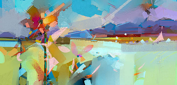 Student oil painting